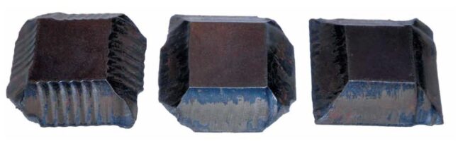 Découpe de chanfreins : exemples de coupe sans Hypertherm True Bevel